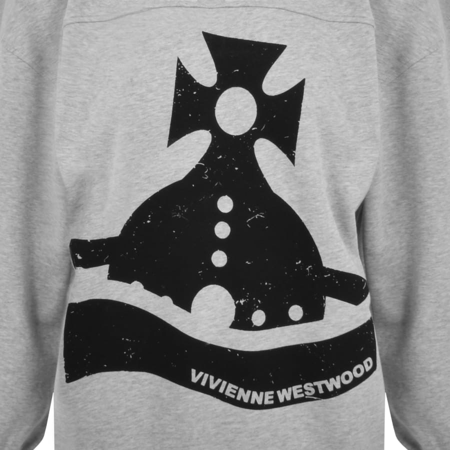 Vivienne westwood grey sweatshirt top